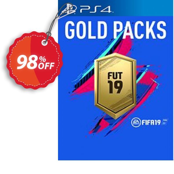 FIFA 19 - Jumbo Premium Gold Packs DLC PS4 Coupon, discount FIFA 19 - Jumbo Premium Gold Packs DLC PS4 Deal. Promotion: FIFA 19 - Jumbo Premium Gold Packs DLC PS4 Exclusive offer 