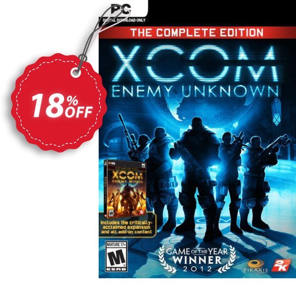 XCOM Enemy Unknown Complete Edition PC, EU Coupon, discount XCOM Enemy Unknown Complete Edition PC (EU) Deal. Promotion: XCOM Enemy Unknown Complete Edition PC (EU) Exclusive offer