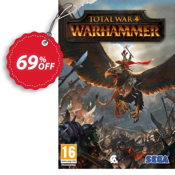 Total War: Warhammer PC Coupon, discount Total War: Warhammer PC Deal. Promotion: Total War: Warhammer PC Exclusive offer 