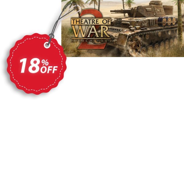 Theatre of War 2 Africa 1943 PC Coupon, discount Theatre of War 2 Africa 1943 PC Deal. Promotion: Theatre of War 2 Africa 1943 PC Exclusive offer 