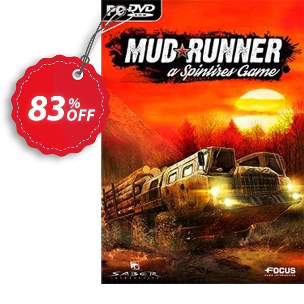 Spintires MudRunner PC Coupon, discount Spintires MudRunner PC Deal. Promotion: Spintires MudRunner PC Exclusive offer 