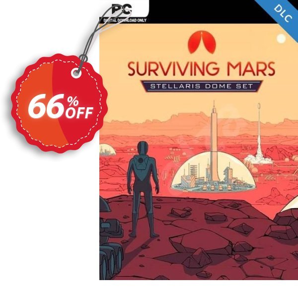 Surviving Mars Stellaris Dome Set PC DLC Coupon, discount Surviving Mars Stellaris Dome Set PC DLC Deal. Promotion: Surviving Mars Stellaris Dome Set PC DLC Exclusive offer 
