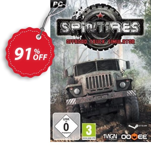 Spintires PC Coupon, discount Spintires PC Deal. Promotion: Spintires PC Exclusive offer 