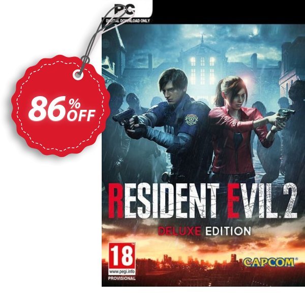 Resident Evil 2 / Biohazard RE2 Deluxe Edition PC Coupon, discount Resident Evil 2 / Biohazard RE2 Deluxe Edition PC Deal. Promotion: Resident Evil 2 / Biohazard RE2 Deluxe Edition PC Exclusive offer 