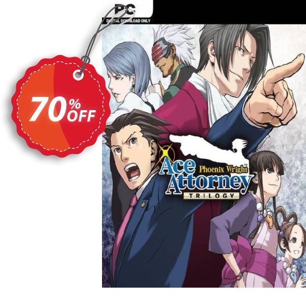 Phoenix Wright: Ace Attorney Trilogy PC Coupon, discount Phoenix Wright: Ace Attorney Trilogy PC Deal. Promotion: Phoenix Wright: Ace Attorney Trilogy PC Exclusive offer