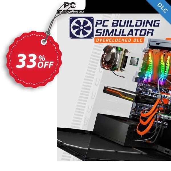 PC Building Simulator - Overclocked Edition Content DLC Coupon, discount PC Building Simulator - Overclocked Edition Content DLC Deal. Promotion: PC Building Simulator - Overclocked Edition Content DLC Exclusive offer 