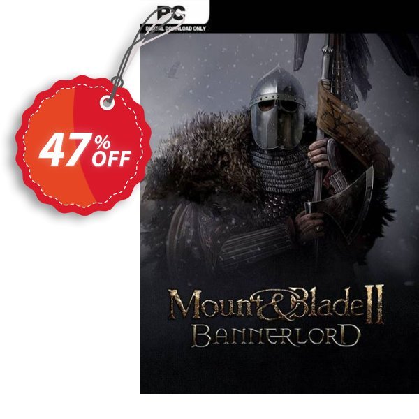 Mount & Blade II 2: Bannerlord PC Coupon, discount Mount & Blade II 2: Bannerlord PC Deal. Promotion: Mount & Blade II 2: Bannerlord PC Exclusive offer 