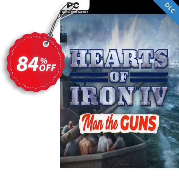 Hearts of Iron IV 4 Man the Guns PC DLC Coupon, discount Hearts of Iron IV 4 Man the Guns PC DLC Deal. Promotion: Hearts of Iron IV 4 Man the Guns PC DLC Exclusive offer