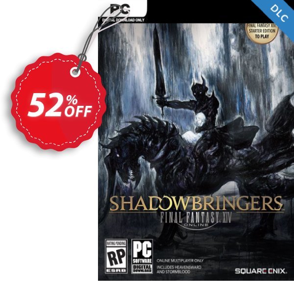Final Fantasy XIV 14 Shadowbringers PC Coupon, discount Final Fantasy XIV 14 Shadowbringers PC Deal. Promotion: Final Fantasy XIV 14 Shadowbringers PC Exclusive offer 