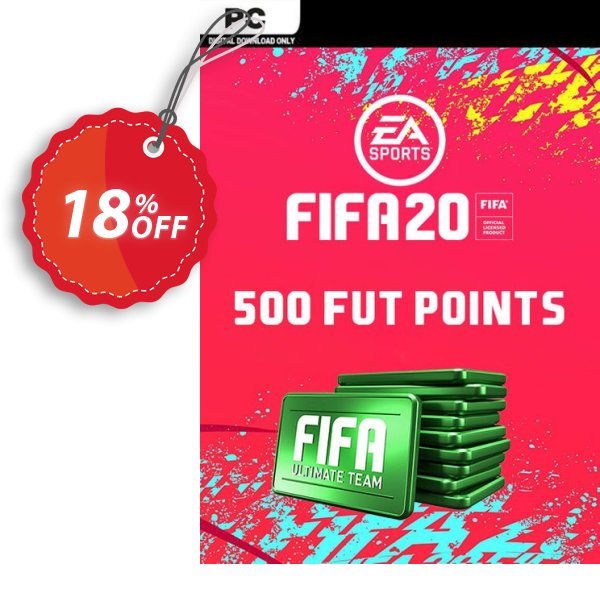 FIFA 20 Ultimate Team - 500 FIFA Points PC Coupon, discount FIFA 20 Ultimate Team - 500 FIFA Points PC Deal. Promotion: FIFA 20 Ultimate Team - 500 FIFA Points PC Exclusive offer 