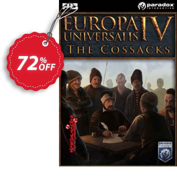 Europa Universalis IV 4 PC Cossacks DLC Coupon, discount Europa Universalis IV 4 PC Cossacks DLC Deal. Promotion: Europa Universalis IV 4 PC Cossacks DLC Exclusive offer 