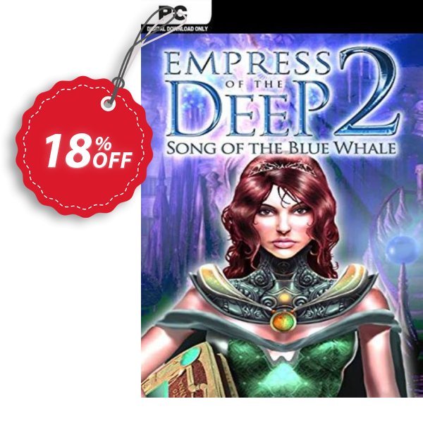 Empress Of The Deep 2 Song Of The Blue Whale PC Coupon, discount Empress Of The Deep 2 Song Of The Blue Whale PC Deal. Promotion: Empress Of The Deep 2 Song Of The Blue Whale PC Exclusive offer 