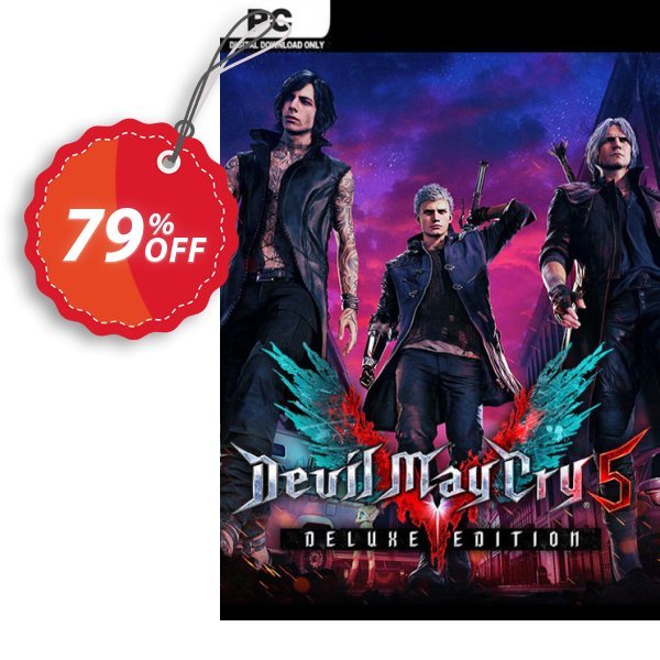 Devil May Cry 5 Deluxe Edition PC Coupon, discount Devil May Cry 5 Deluxe Edition PC Deal. Promotion: Devil May Cry 5 Deluxe Edition PC Exclusive offer 