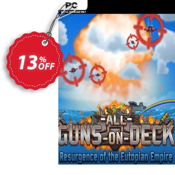 All Guns On Deck PC Coupon, discount All Guns On Deck PC Deal. Promotion: All Guns On Deck PC Exclusive offer