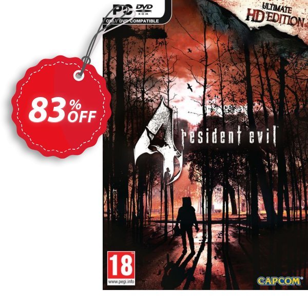 Resident Evil 4 Ultimate HD Edition PC Coupon, discount Resident Evil 4 Ultimate HD Edition PC Deal. Promotion: Resident Evil 4 Ultimate HD Edition PC Exclusive Easter Sale offer 