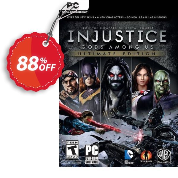 Injustice Gods Among Us - Ultimate Edition PC Coupon, discount Injustice Gods Among Us - Ultimate Edition PC Deal. Promotion: Injustice Gods Among Us - Ultimate Edition PC Exclusive Easter Sale offer 