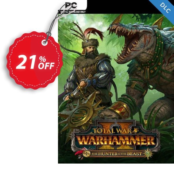 Total War: WARHAMMER II 2 PC - The Hunter & The Beast DLC, EU  Coupon, discount Total War: WARHAMMER II 2 PC - The Hunter & The Beast DLC (EU) Deal. Promotion: Total War: WARHAMMER II 2 PC - The Hunter & The Beast DLC (EU) Exclusive Easter Sale offer 
