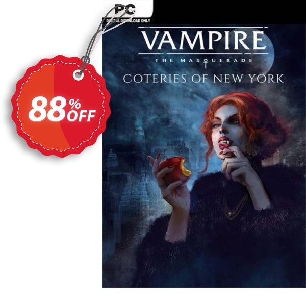 Vampire: The Masquerade - Coteries of New York PC Coupon, discount Vampire: The Masquerade - Coteries of New York PC Deal. Promotion: Vampire: The Masquerade - Coteries of New York PC Exclusive Easter Sale offer 