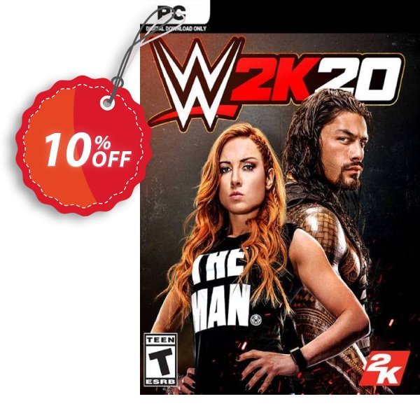 WWE 2K20 PC, WW  Coupon, discount WWE 2K20 PC (WW) Deal. Promotion: WWE 2K20 PC (WW) Exclusive Easter Sale offer 