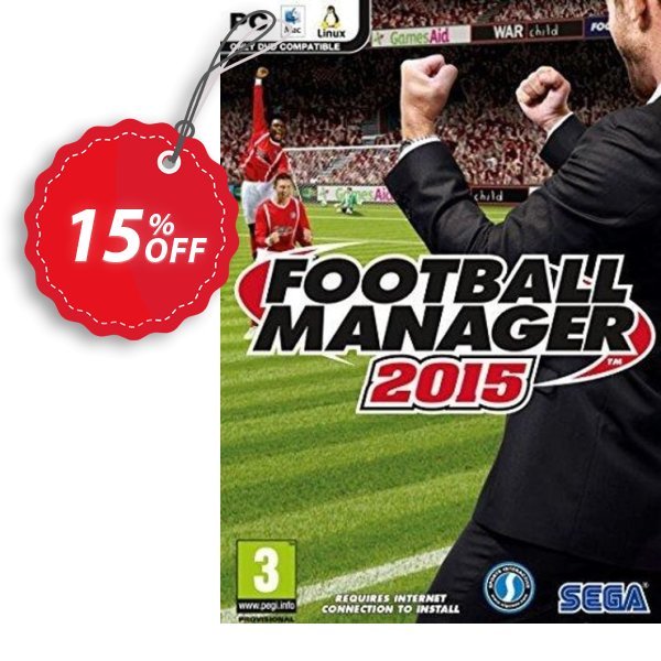 Football Manager 2015 PC/MAC Coupon, discount Football Manager 2015 PC/Mac Deal. Promotion: Football Manager 2015 PC/Mac Exclusive offer 