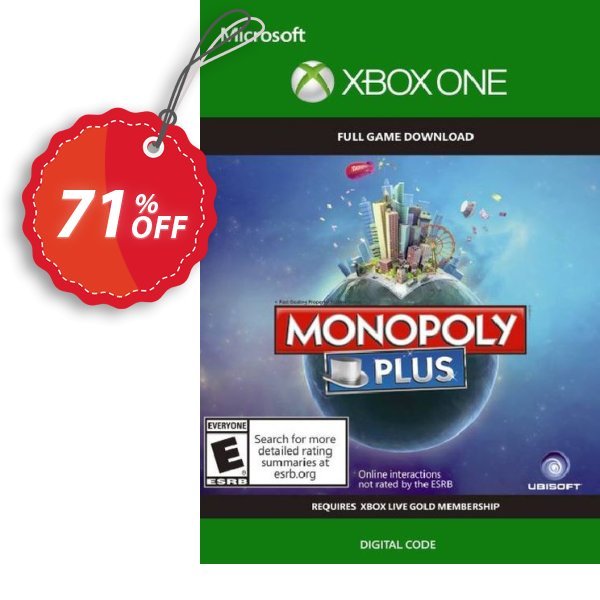 Monopoly Plus Xbox One, US  Coupon, discount Monopoly Plus Xbox One (US) Deal. Promotion: Monopoly Plus Xbox One (US) Exclusive Easter Sale offer 