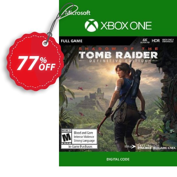 Shadow of the Tomb Raider Definitive Edition Xbox One Coupon, discount Shadow of the Tomb Raider Definitive Edition Xbox One Deal. Promotion: Shadow of the Tomb Raider Definitive Edition Xbox One Exclusive Easter Sale offer 