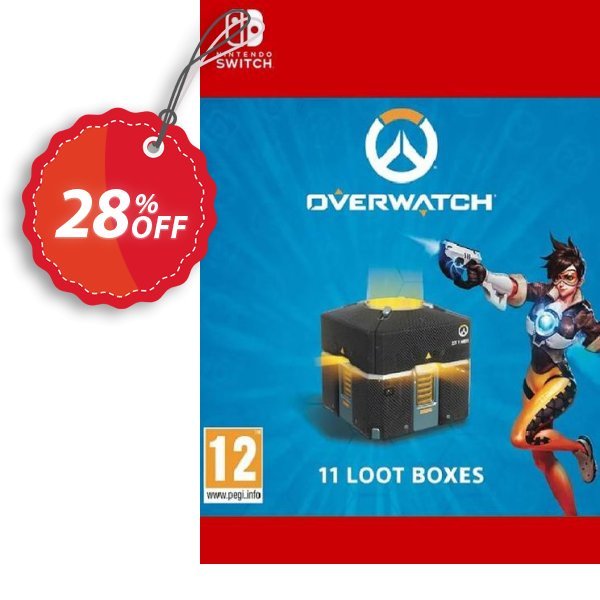 Overwatch - 11 Loot Boxes Switch, EU  Coupon, discount Overwatch - 11 Loot Boxes Switch (EU) Deal. Promotion: Overwatch - 11 Loot Boxes Switch (EU) Exclusive Easter Sale offer 