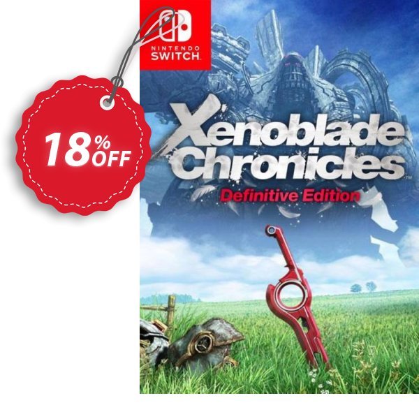 Xenoblade Chronicles - Definitive Edition Switch, EU  Coupon, discount Xenoblade Chronicles - Definitive Edition Switch (EU) Deal. Promotion: Xenoblade Chronicles - Definitive Edition Switch (EU) Exclusive Easter Sale offer 