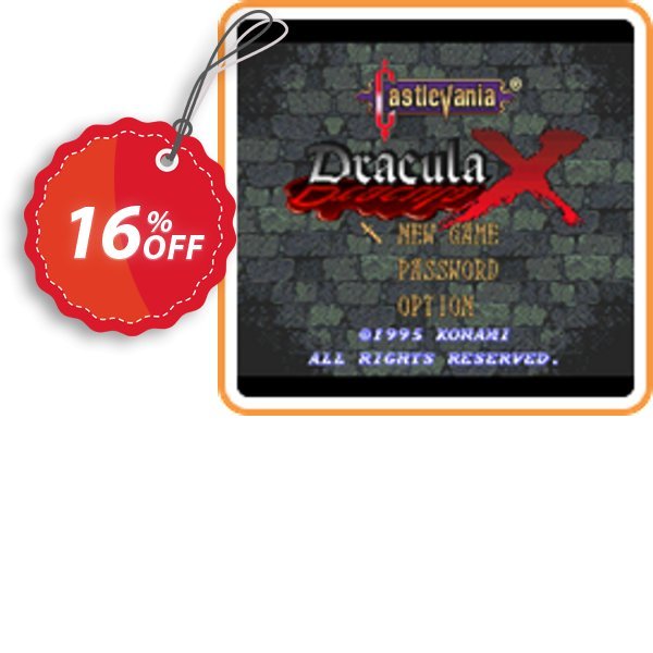 Castlevania Dracula X 3DS - Game Code, ENG  Coupon, discount Castlevania Dracula X 3DS - Game Code (ENG) Deal. Promotion: Castlevania Dracula X 3DS - Game Code (ENG) Exclusive Easter Sale offer 