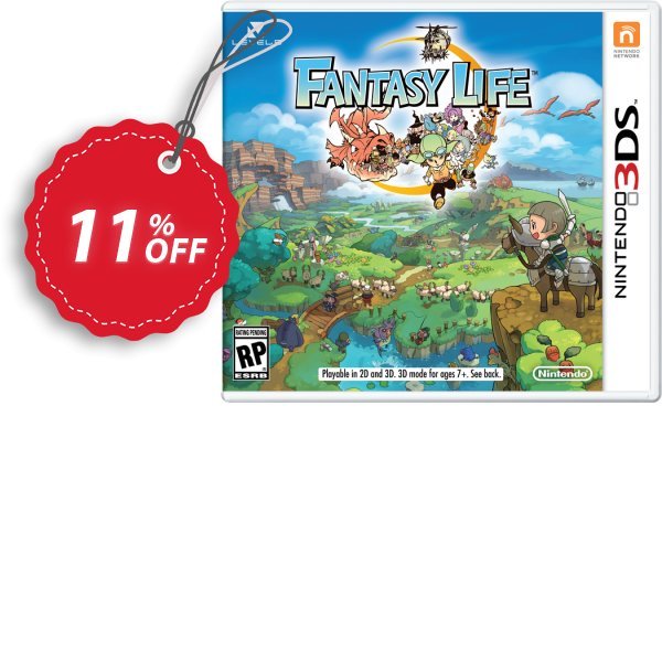 Fantasy Life 3DS - Game Code Coupon, discount Fantasy Life 3DS - Game Code Deal. Promotion: Fantasy Life 3DS - Game Code Exclusive Easter Sale offer 