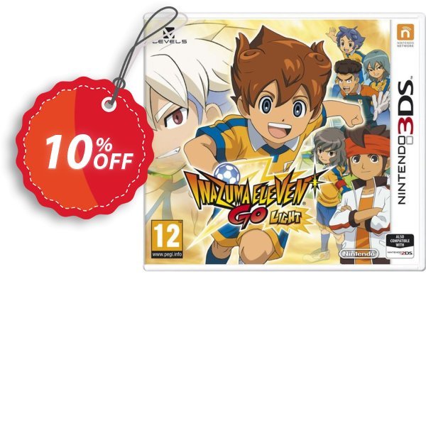 Inazuma Eleven Go: Light 3DS - Game Code Coupon, discount Inazuma Eleven Go: Light 3DS - Game Code Deal. Promotion: Inazuma Eleven Go: Light 3DS - Game Code Exclusive Easter Sale offer 