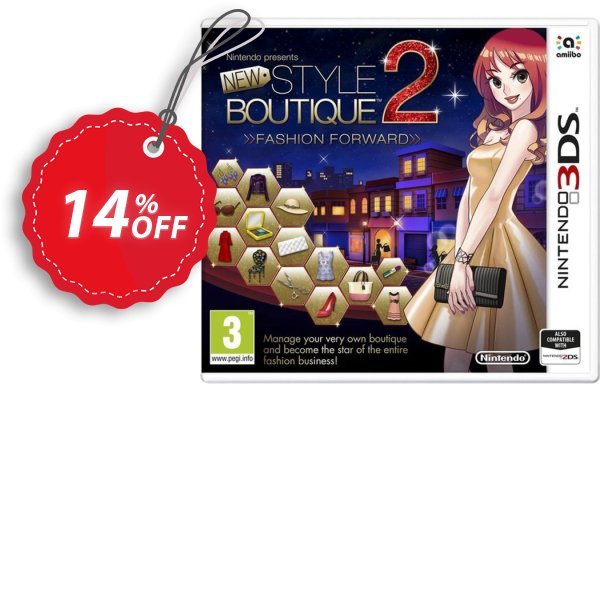 New Style Boutique 2 3DS - Game Code Coupon, discount New Style Boutique 2 3DS - Game Code Deal. Promotion: New Style Boutique 2 3DS - Game Code Exclusive Easter Sale offer 