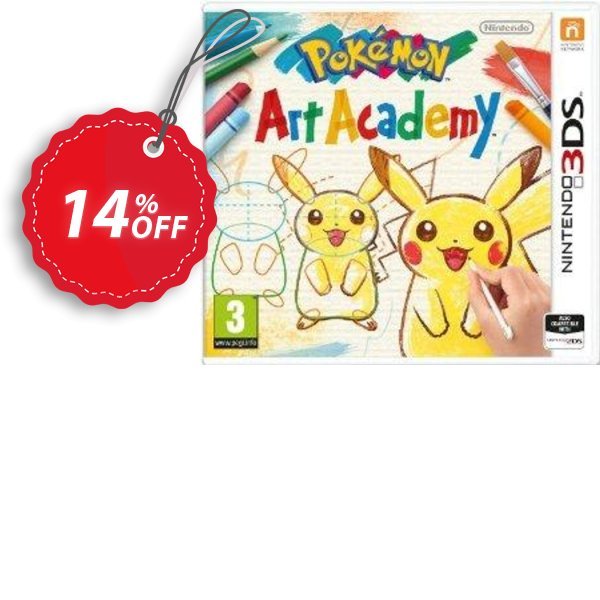 Pokémon Art Academy 3DS - Game Code Coupon, discount Pokémon Art Academy 3DS - Game Code Deal. Promotion: Pokémon Art Academy 3DS - Game Code Exclusive Easter Sale offer 