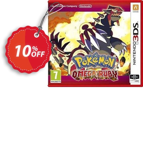Pokémon Omega Ruby 3DS - Game Code Coupon, discount Pokémon Omega Ruby 3DS - Game Code Deal. Promotion: Pokémon Omega Ruby 3DS - Game Code Exclusive Easter Sale offer 