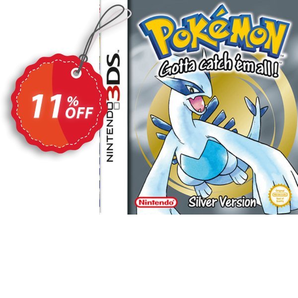 Pokémon Silver Version 3DS Coupon, discount Pokémon Silver Version 3DS Deal. Promotion: Pokémon Silver Version 3DS Exclusive Easter Sale offer 