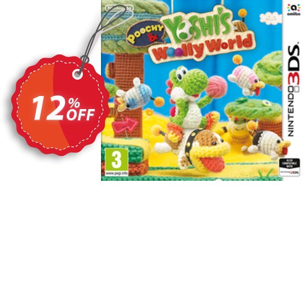Poochy and Yoshi´s Woolly World 3DS - Game Code Coupon, discount Poochy and Yoshi´s Woolly World 3DS - Game Code Deal. Promotion: Poochy and Yoshi´s Woolly World 3DS - Game Code Exclusive Easter Sale offer 