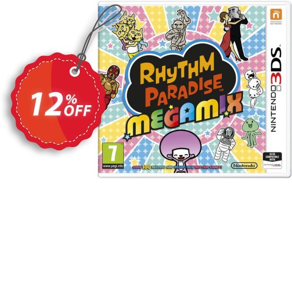 Rhythm Paradise Megamix 3DS - Game Code Coupon, discount Rhythm Paradise Megamix 3DS - Game Code Deal. Promotion: Rhythm Paradise Megamix 3DS - Game Code Exclusive Easter Sale offer 