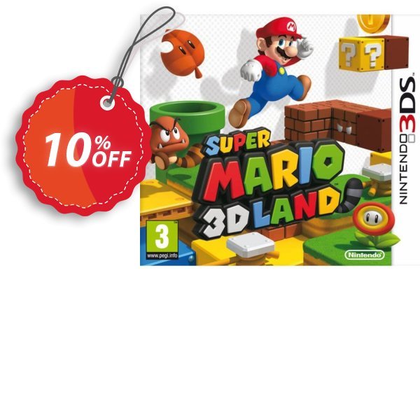 Super Mario 3D Land 3DS - Game Code Coupon, discount Super Mario 3D Land 3DS - Game Code Deal. Promotion: Super Mario 3D Land 3DS - Game Code Exclusive Easter Sale offer 