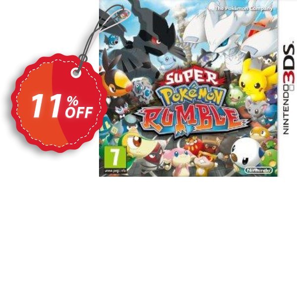 Super Pokémon Rumble 3DS - Game Code Coupon, discount Super Pokémon Rumble 3DS - Game Code Deal. Promotion: Super Pokémon Rumble 3DS - Game Code Exclusive Easter Sale offer 