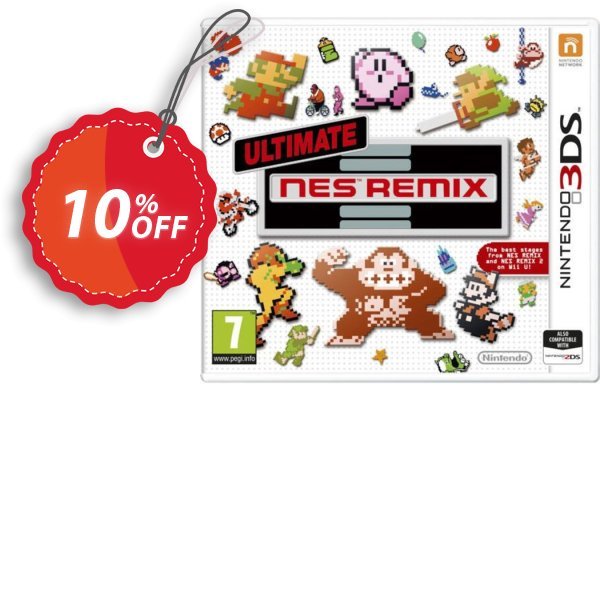 Ultimate NES Remix 3DS - Game Code Coupon, discount Ultimate NES Remix 3DS - Game Code Deal. Promotion: Ultimate NES Remix 3DS - Game Code Exclusive Easter Sale offer 