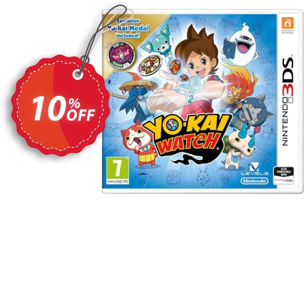 Yo-Kai Watch 3DS - Game Code Coupon, discount Yo-Kai Watch 3DS - Game Code Deal. Promotion: Yo-Kai Watch 3DS - Game Code Exclusive Easter Sale offer 