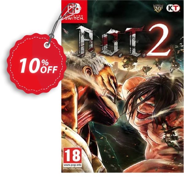 A.O.T. 2 Final Battle Switch Coupon, discount A.O.T. 2 Final Battle Switch Deal. Promotion: A.O.T. 2 Final Battle Switch Exclusive Easter Sale offer 