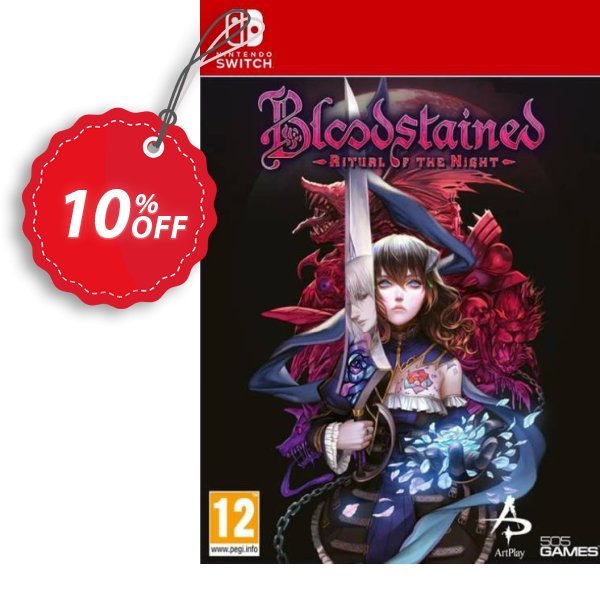 Bloodstained: Ritual of the Night Switch, EU  Coupon, discount Bloodstained: Ritual of the Night Switch (EU) Deal. Promotion: Bloodstained: Ritual of the Night Switch (EU) Exclusive Easter Sale offer 