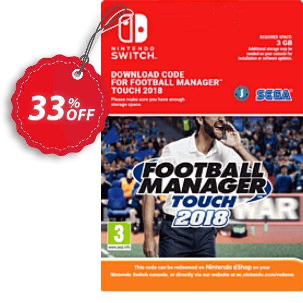 Football Manager, FM Touch 2018 Switch, EU  Coupon, discount Football Manager (FM) Touch 2018 Switch (EU) Deal. Promotion: Football Manager (FM) Touch 2018 Switch (EU) Exclusive Easter Sale offer 