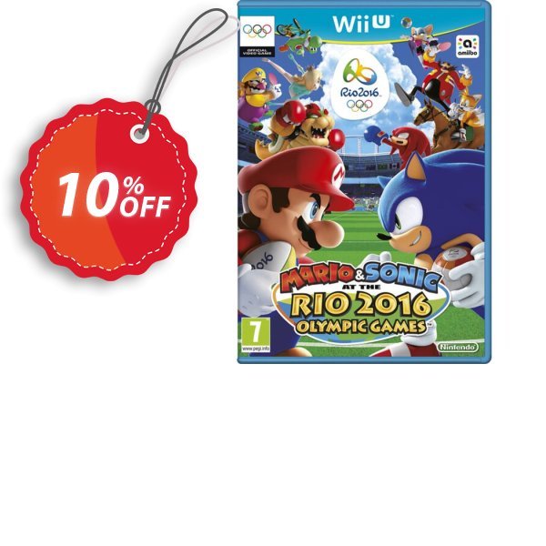 Mario and Sonic at the Rio 2016 Olympic Games 2016 Wii U - Game Code Coupon, discount Mario and Sonic at the Rio 2016 Olympic Games 2016 Wii U - Game Code Deal. Promotion: Mario and Sonic at the Rio 2016 Olympic Games 2016 Wii U - Game Code Exclusive Easter Sale offer 