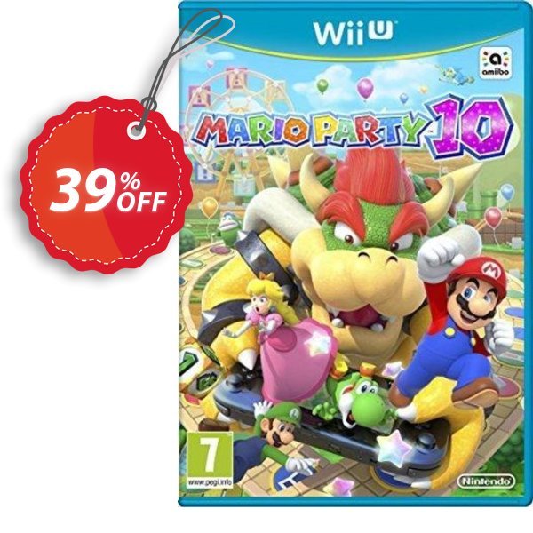 Mario Party 10 Nintendo Wii U - Game Code Coupon, discount Mario Party 10 Nintendo Wii U - Game Code Deal. Promotion: Mario Party 10 Nintendo Wii U - Game Code Exclusive Easter Sale offer 