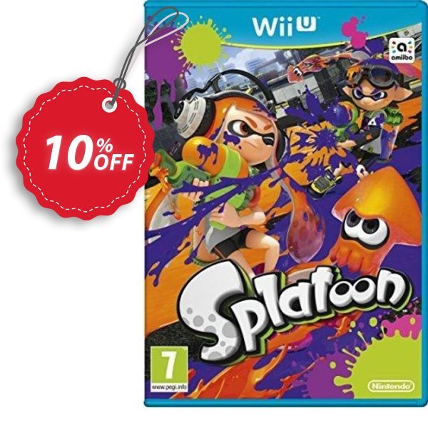 Splatoon Nintendo Wii U - Game Code Coupon, discount Splatoon Nintendo Wii U - Game Code Deal. Promotion: Splatoon Nintendo Wii U - Game Code Exclusive Easter Sale offer 