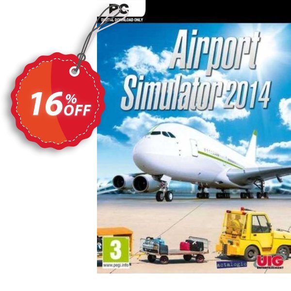 Airport Simulator 2014 PC Coupon, discount Airport Simulator 2014 PC Deal. Promotion: Airport Simulator 2014 PC Exclusive Easter Sale offer 
