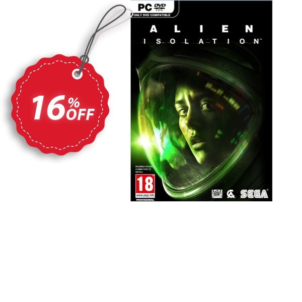 Alien: Isolation PC Coupon, discount Alien: Isolation PC Deal. Promotion: Alien: Isolation PC Exclusive Easter Sale offer 