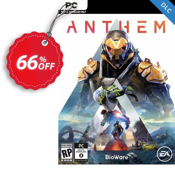 Anthem PC DLC Coupon, discount Anthem PC DLC Deal. Promotion: Anthem PC DLC Exclusive Easter Sale offer